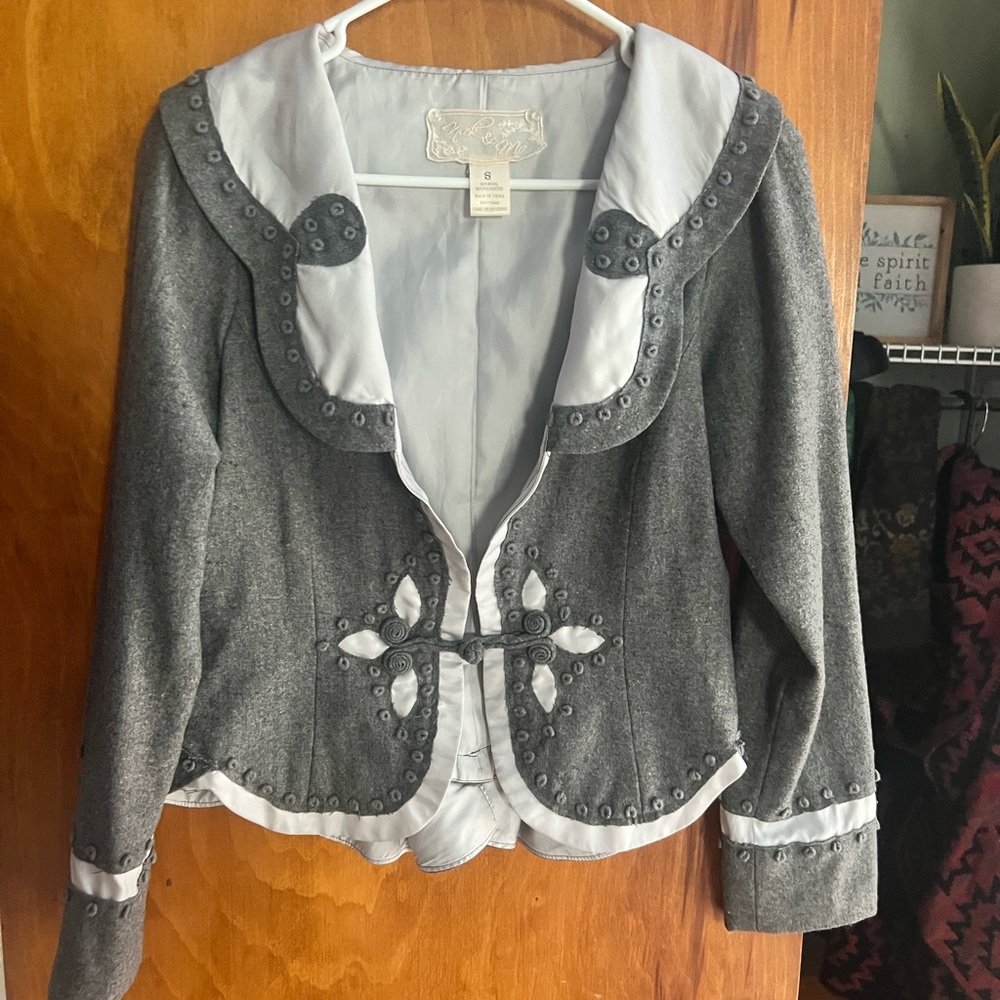 Anthropolotgie Boho Nick & Mo Wool Jacket XS